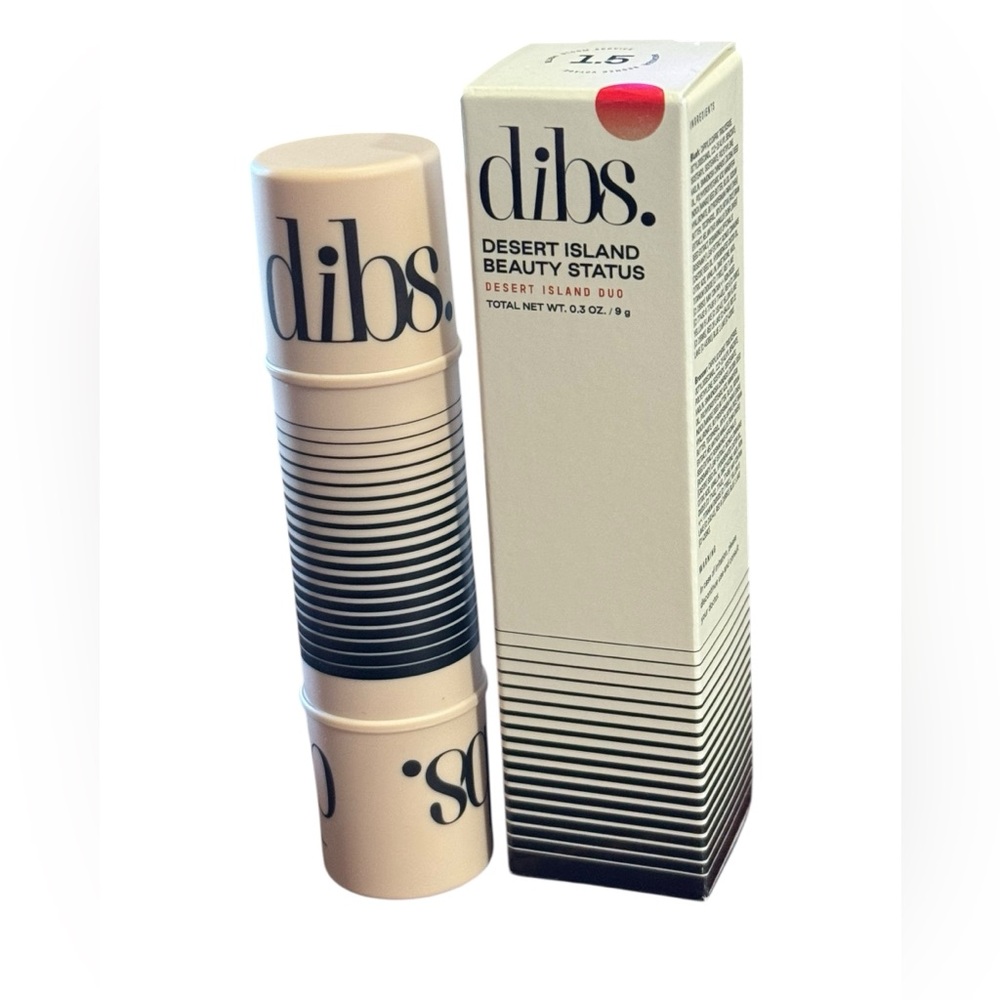Dibs Desert Island Duo Stick 1.5 Blush & Bronzer New In Box